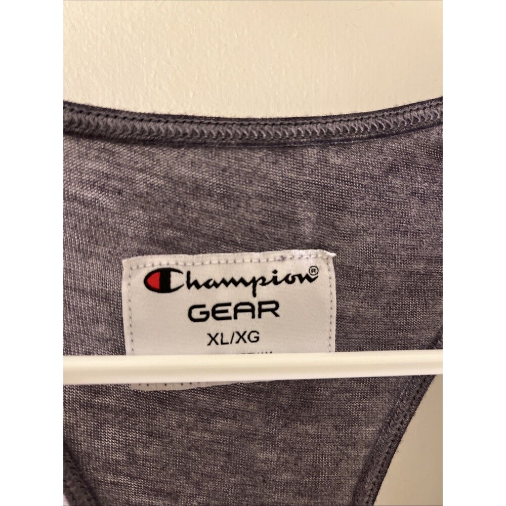 Champion Women's Mystic Purple Heather Racerback Tank Size XL Sports Authority - Picture 3 of 12